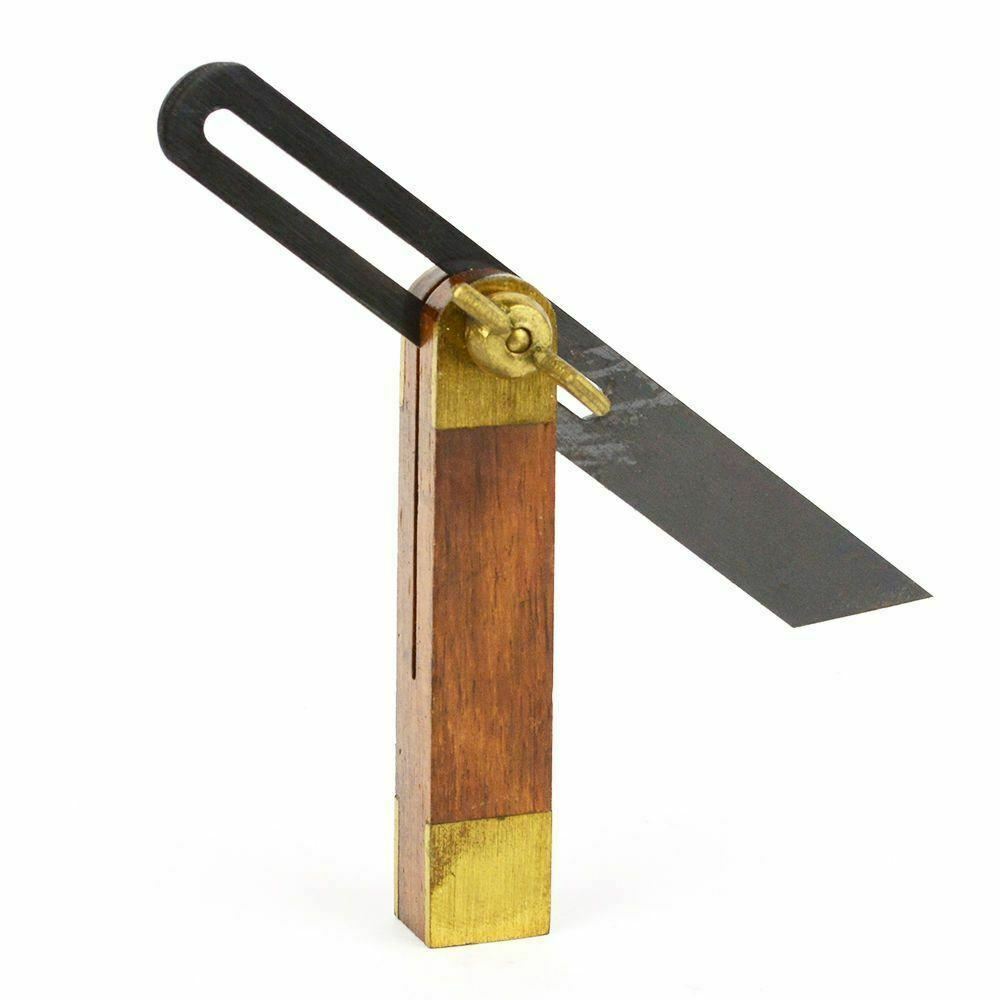 Mini Small Rosewood Sliding T-bevel Square Small Woodworking Angle Finder Wood