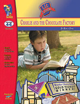 On The Mark Press Otm1466 Charlie & The Chocolate Factory Lit Link Gr. 4-6