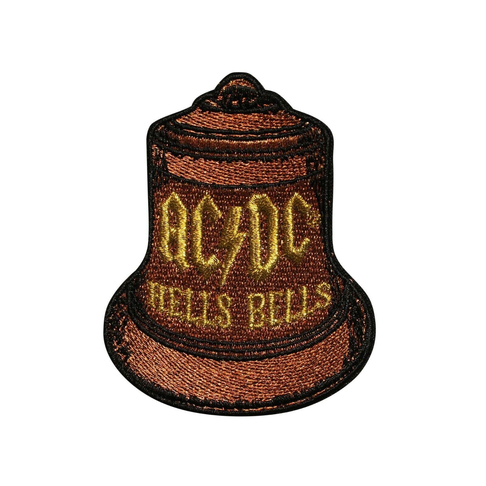Ac/dc Hells Bells Embroidered Iron On Patch - Licensed 078-o
