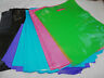 100pcs 12x15" (5)asst ~black|pink|blue|purple|green Merchandise Bags W/handles
