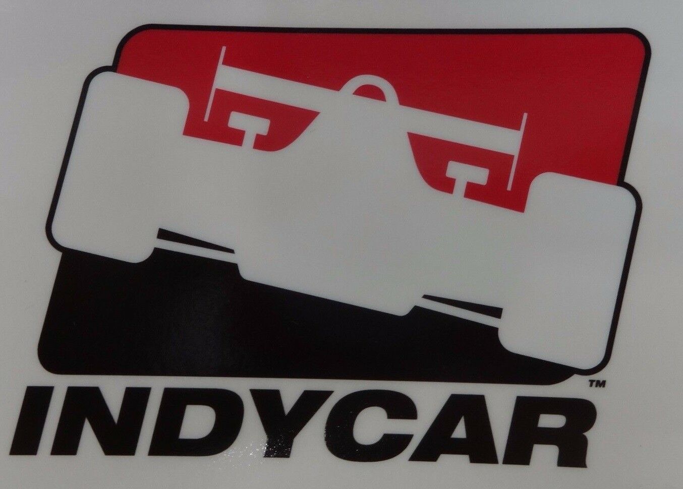 Indycar Series Logo Sticker Decal 3 X 4 (waterproof/indoors/outdoors)