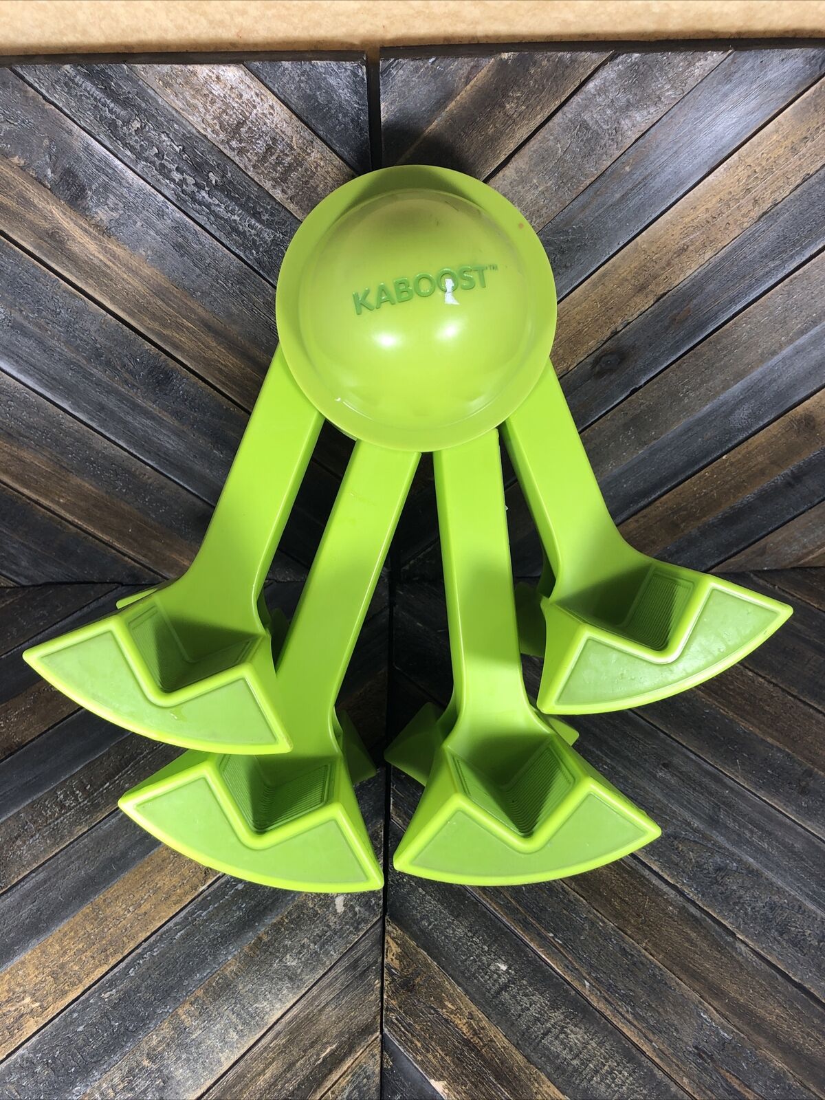 Kaboost Portable Chair Booster For Toddlers Green Euc