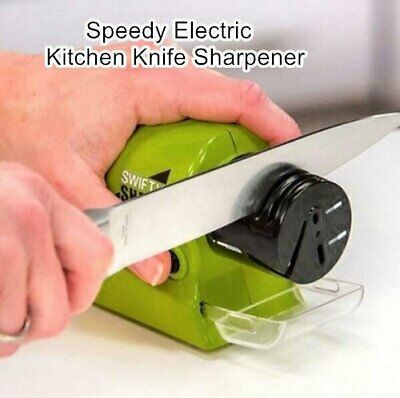 Speedy Electric Kitchen Knife Sharpener Multifunction Swifty Sharp Smart Sharp