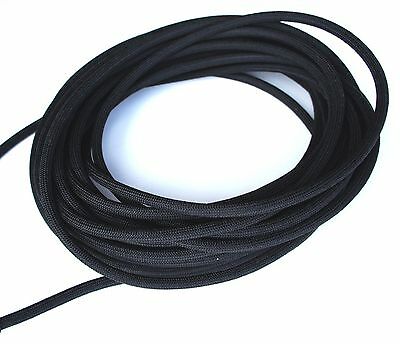Usa 3/16" X 50' Bungee Cord Shock Cord Stretch Strap Tie Down Marine Grade Black