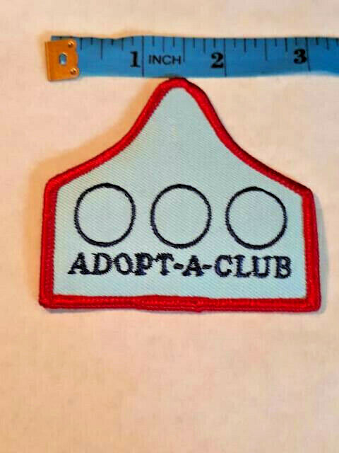 Vintage Awana Club Adopt-a-club Uniform Patch ~ Ships Free