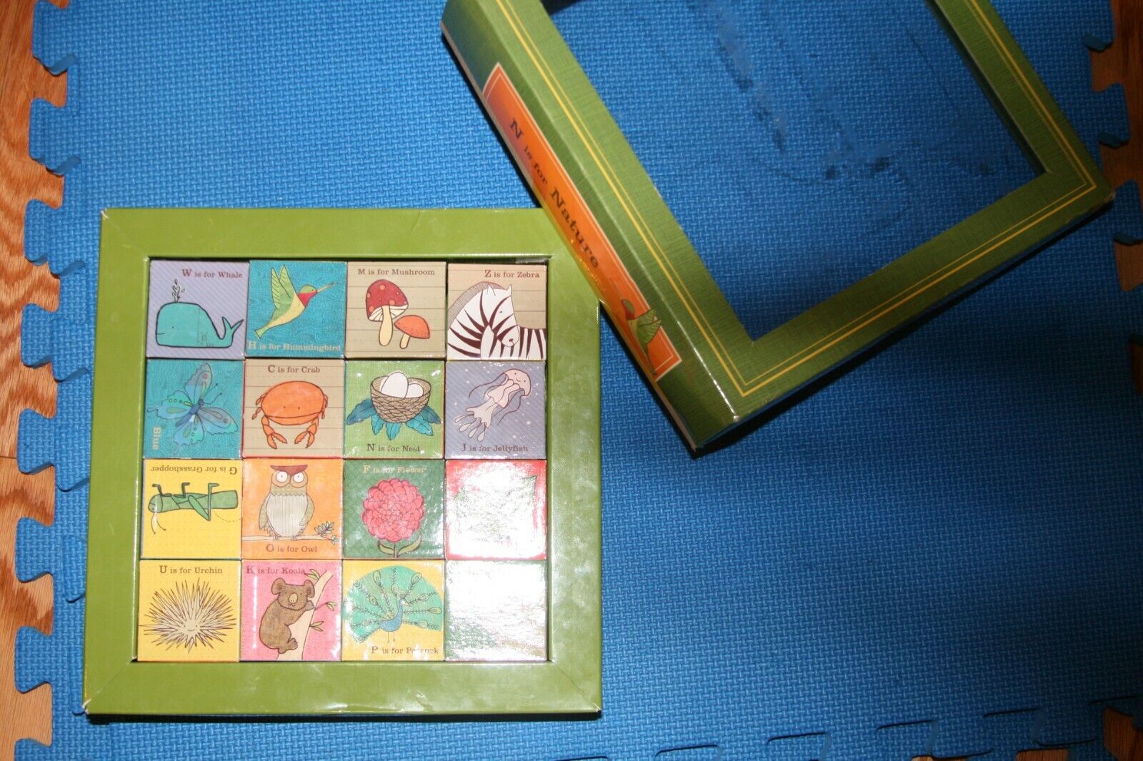 N Is For Nature Alphabet Paper Block Set Guc