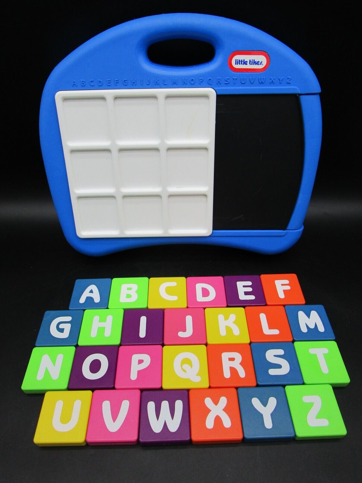 Little Tikes Alphabet Lap Desk Words Numbers Letters Tic Tac Toe Math Complete
