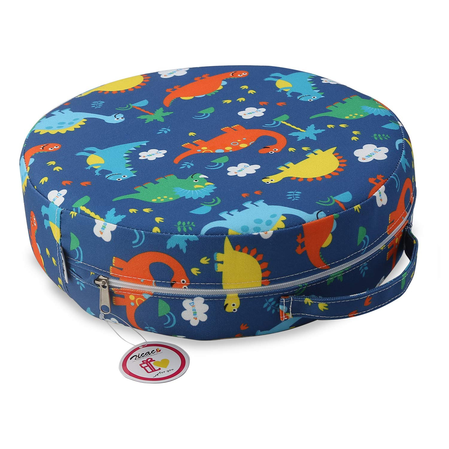 High Chair Pad Booster Seat Toddlers Heightening Round Cushion Dark Blue
